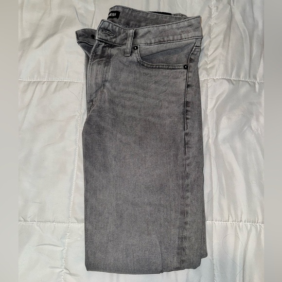 Men's Express Gray Slim Jeans - Picture 2 of 6
